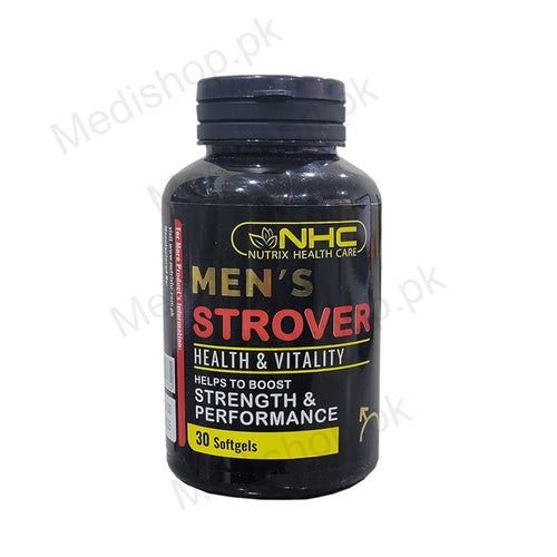  nhc mens strover health vatility strenght performance soft gls nutric health care