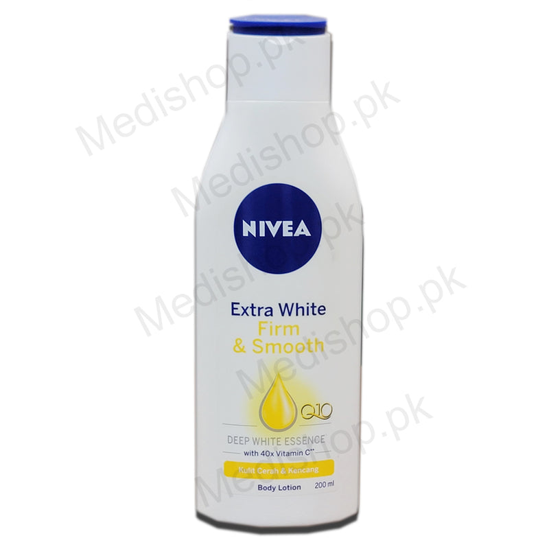 Nivea Extra White Firm & Smooth Q10 Body Lotion