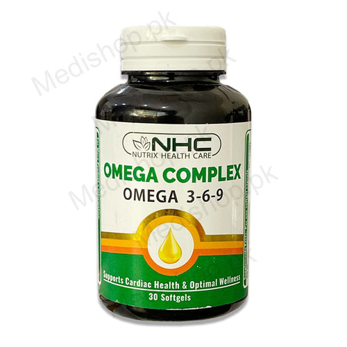 NHC Omega Complex Softgel