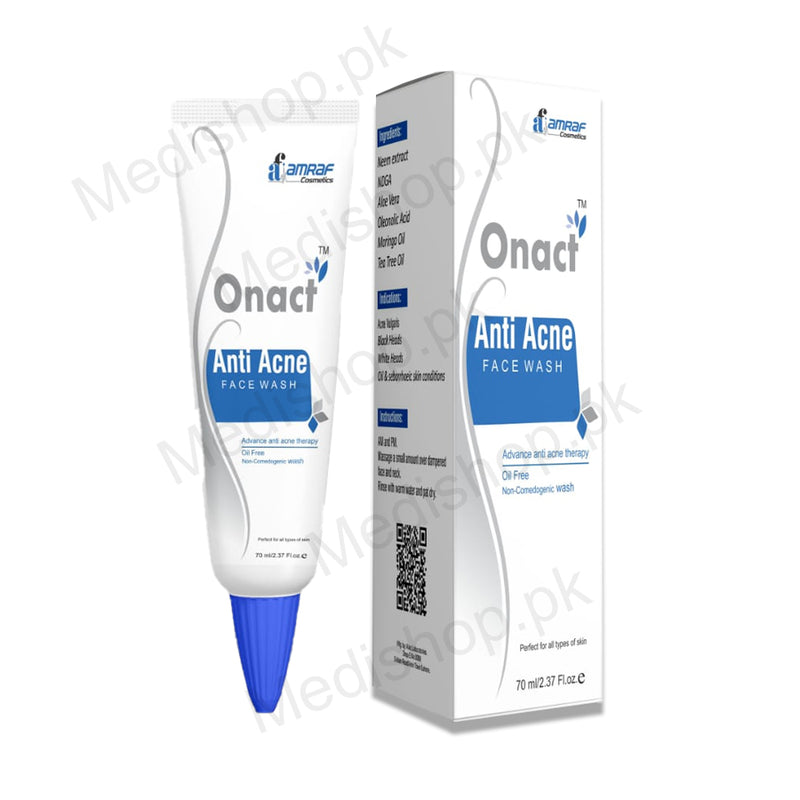 ONACT Anti Acne Face Wash 70ml