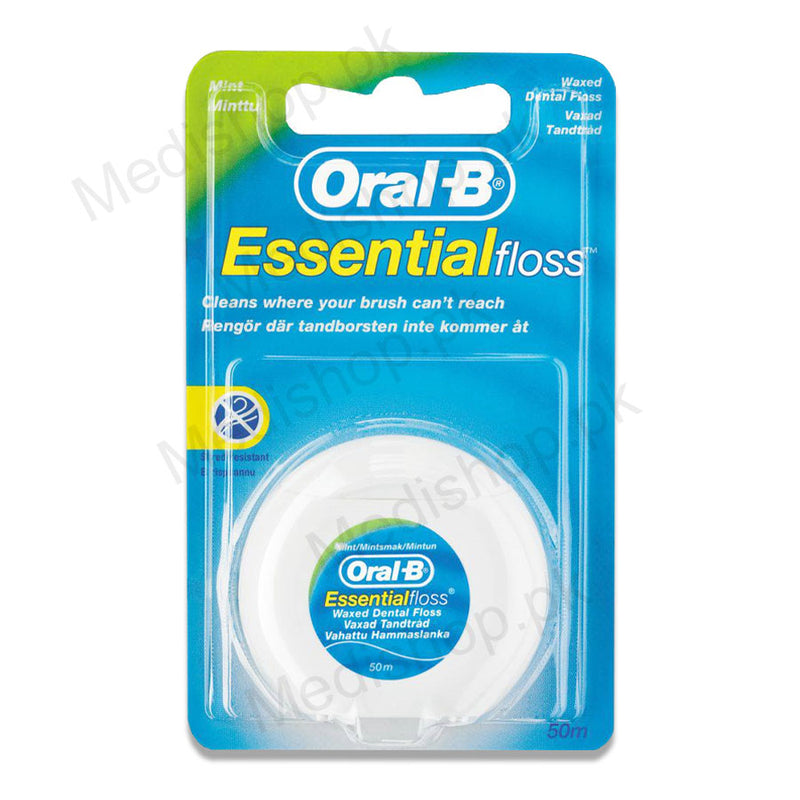 Oral B Essential Floss Waxed Dental Tandtrad