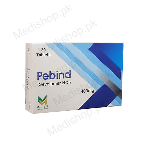 pebind sevelamer welmark tablets