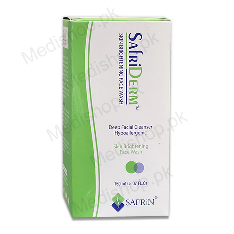 SafriDerm Skin Brightening Face Wash 150ml