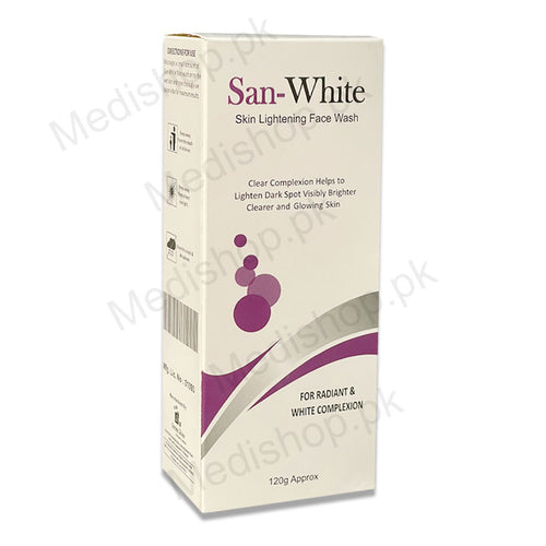 San-White Skin Lightening Face Wash