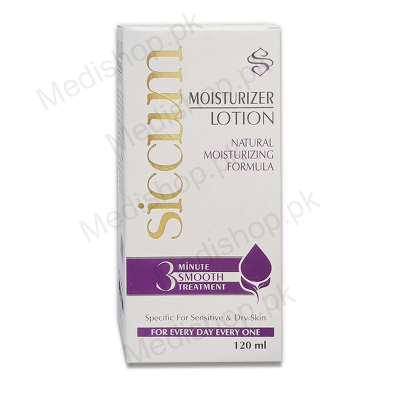 Siccum Lotion Moisturizer 120ml