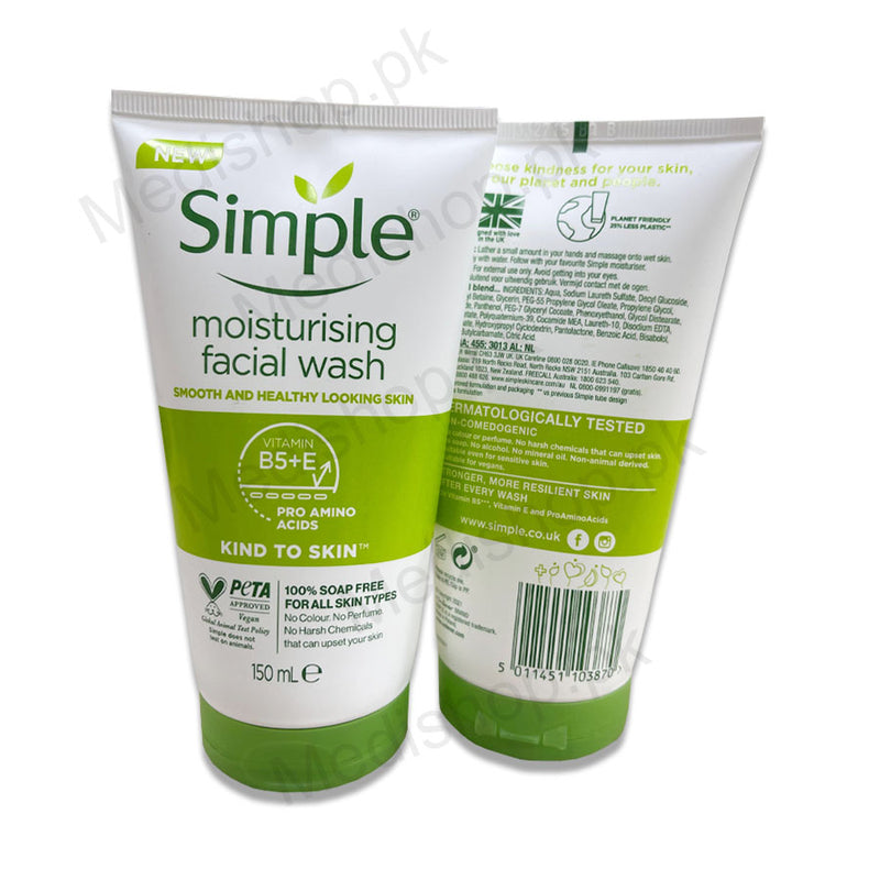 Simple Moisturising Facial Wash