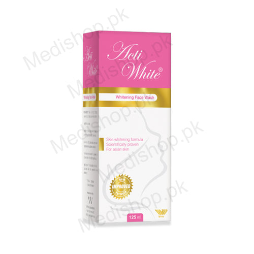    Acti white face wash whitening skincare whiz laboratories