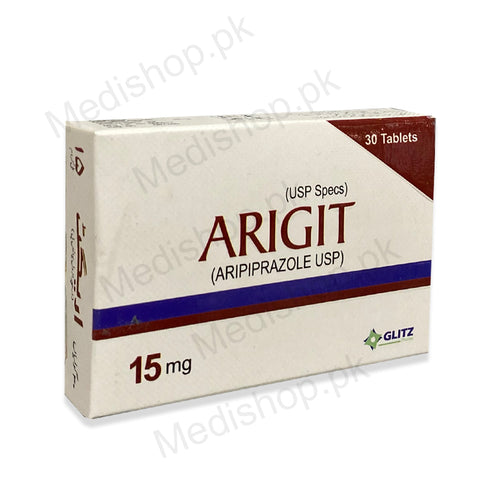 Arigit Tablets 15mg aripiprazole Glitz pharma