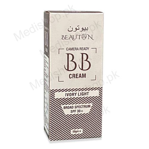 Beauton BB Cream 30gm SPF30 camera ready ivory light Incepta Pharma