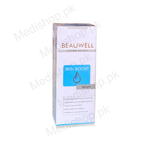 Beauwell Skin Boost Serum 30ml skincare treatment whiz laboratories