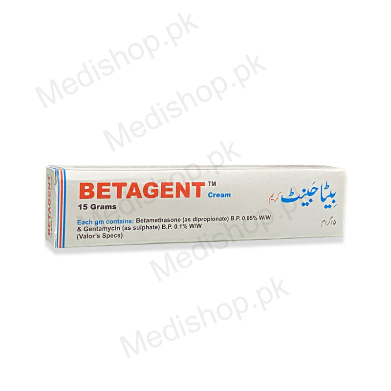Betagent cream 15gram valor pharma skin care treatment