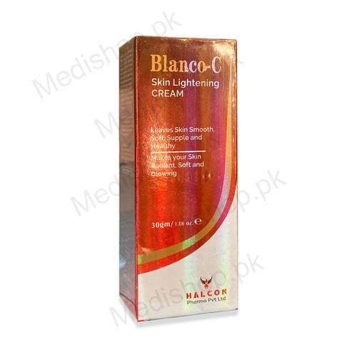 Blanco-C Skin Lightening Cream 30gm whitening halcon pharma