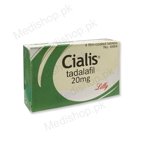 Cialis 20mg Tablet 4s tadalafil lilly pharma men sex wellness