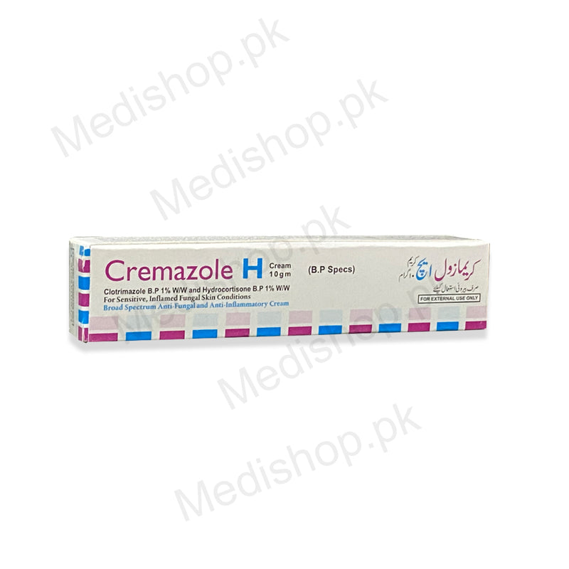 Cremazole-H cream 10gm clotrimazole Anti fungal infective valor pharma