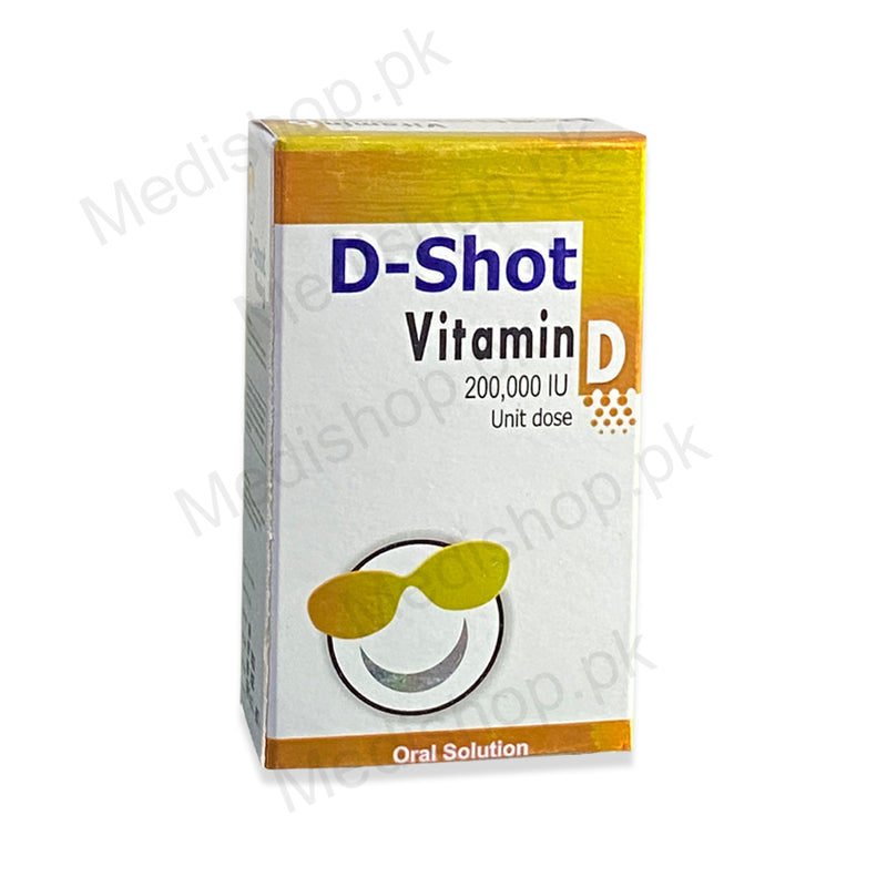 D-Shot Vitamin D 20000IU Oral Solution Wilshire laboratories