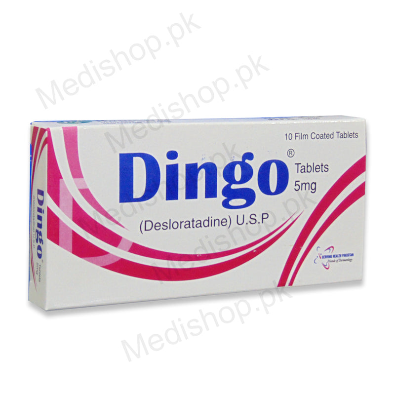    Dingo tablets 5mg desloratadine medisave pharma