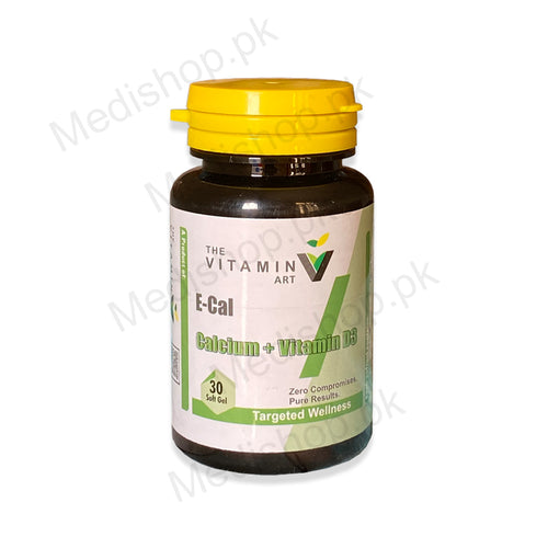 E-Cal Soft Gel calcium vitamin d3capsules the vitamin art