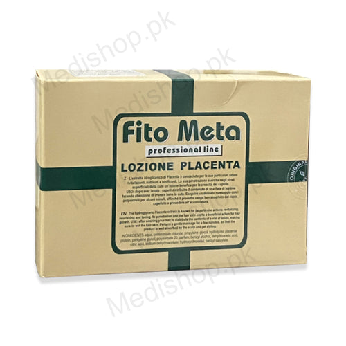 Fito-meta professional line lozione placenta injection hair care treatment Organic Pharma