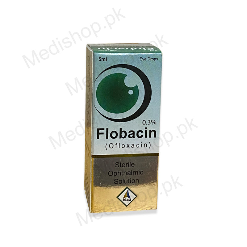 Flobacin Eye drops ofloxacin 5ml Alza pharma