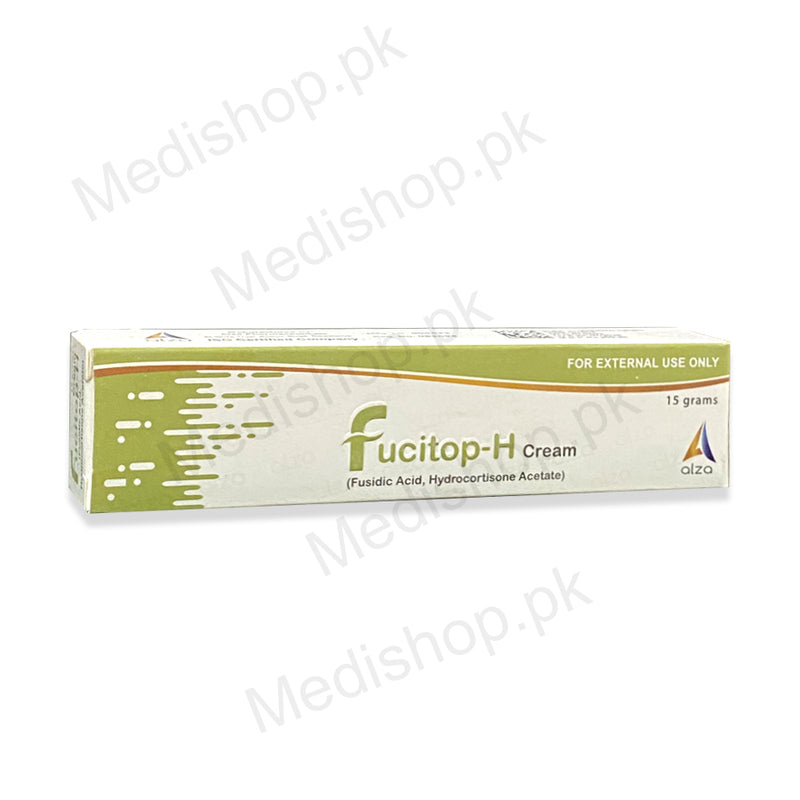 Fucitop-H Cream 15grams  fusidic acid hydrocortisone acetate Alza Pharma skincare treatment