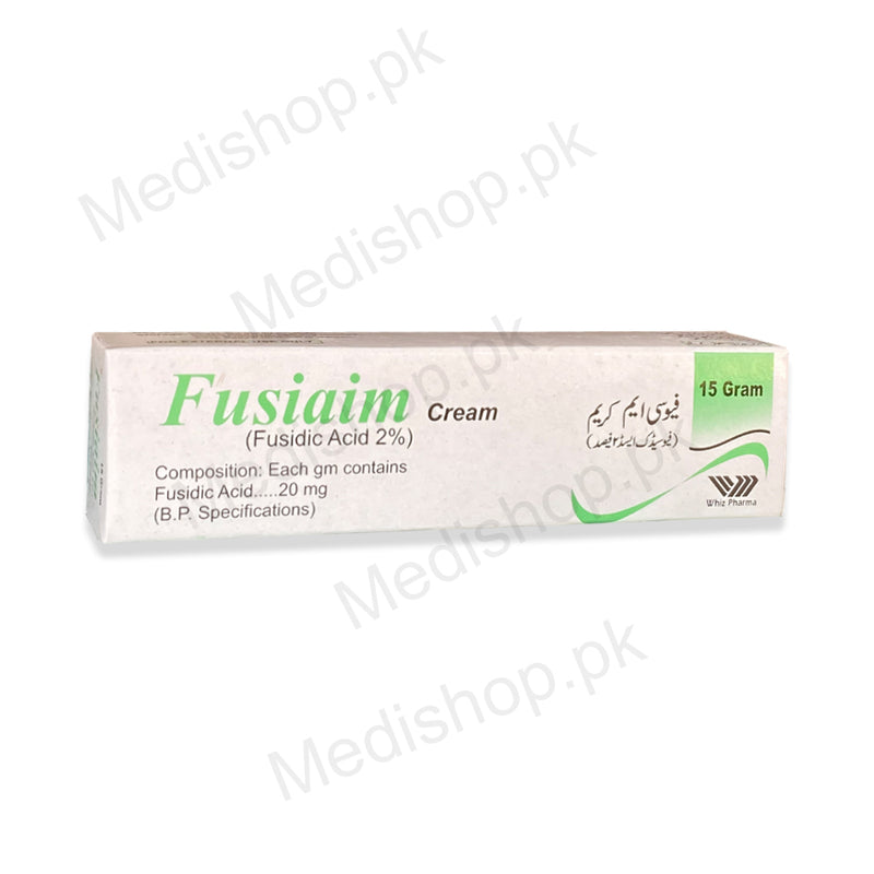 Fusiaim Cream 15gm fusidic acid 2% whiz pharma