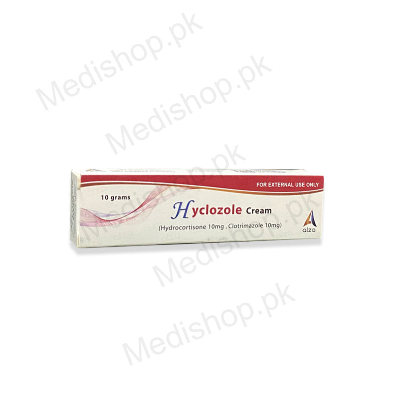 Hyclozole Cream 10gram hydrocortisone clotrimazole Alza Pharma sikincare treatment