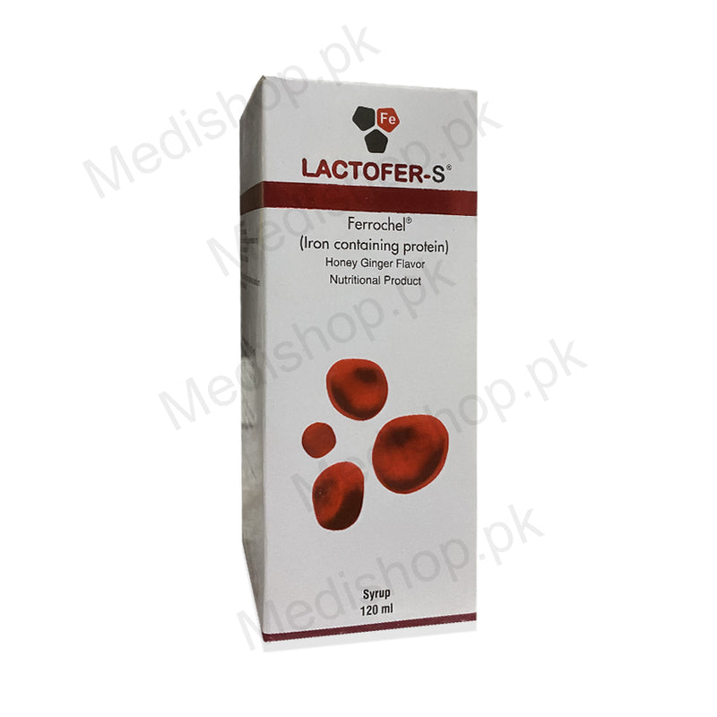     Lactofer-s syrup 120ml hi-nutrition iron supplements