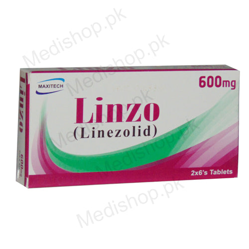 Linzo linezolid 600mg tablet maxitech pharma