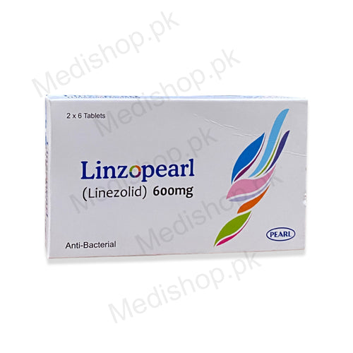 Linzopearl linezolid 600mg tablets anti bacterial