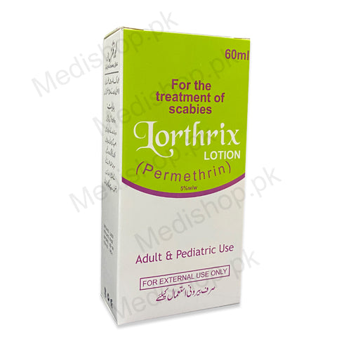 Lorthrix Lotion 60ml permethrin scabies