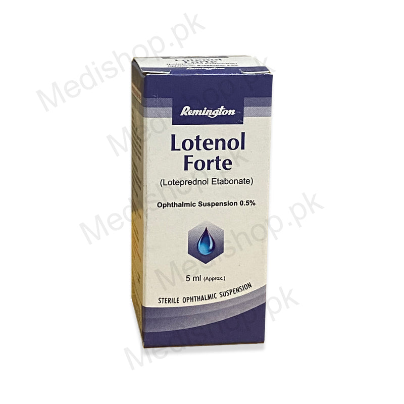 Lotenol forte loteprednol etabonate remington pharma