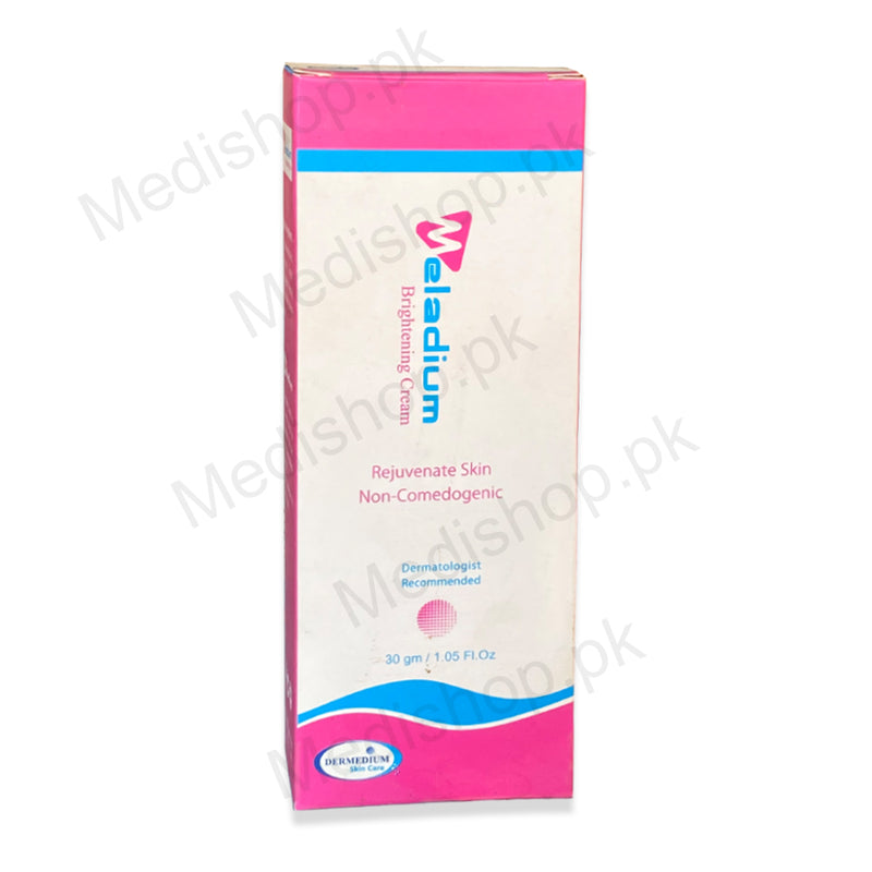 Meladium Brightening Cream 30gm -whitening dermedium skincare