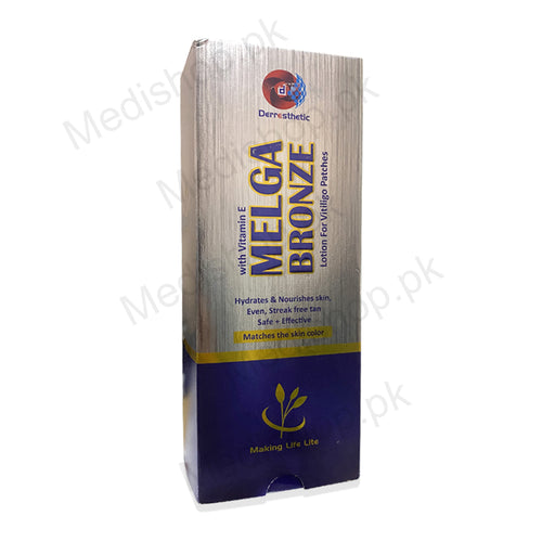 Melga bronze lotion for vitiligo patches skincare treatment derresthetic