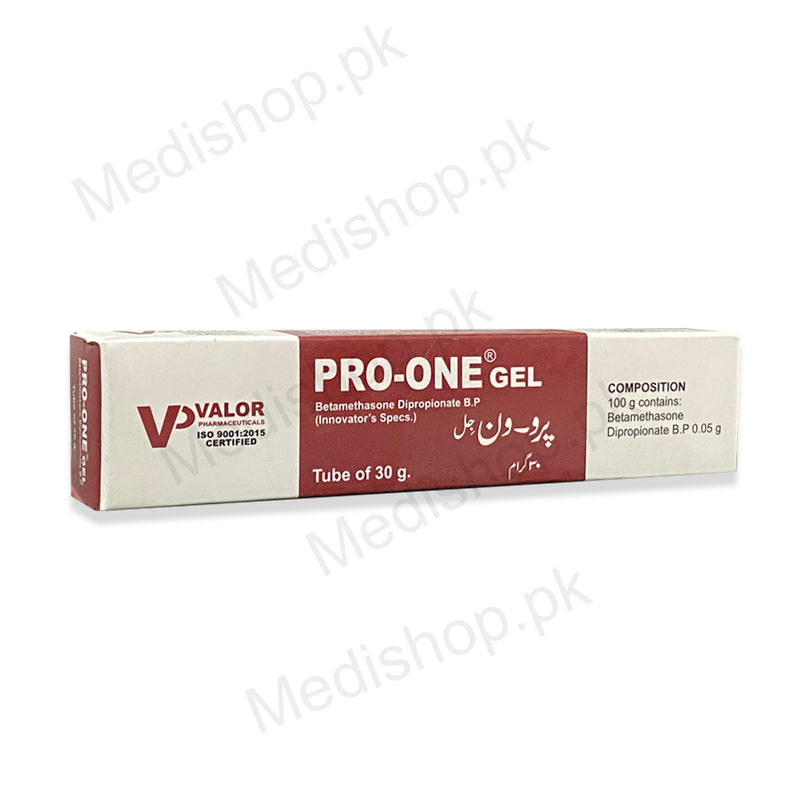    Pro-One Gel 30g betamethasone dispropionate valor pharma