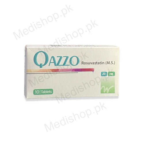    Qazzo rosuvastatin 20mg tablets wilshire laboratories