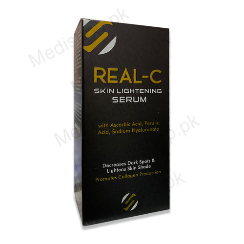     Real-c skin lightening serum care whitening syntax pharma 20ml