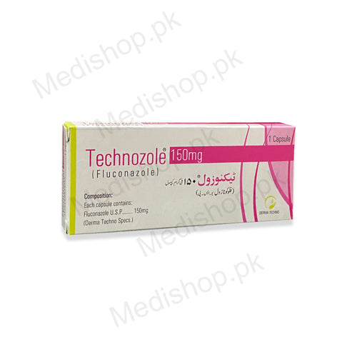 Technozole Capsule 150mg derma techno pakistan