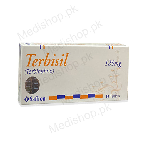    Terbisil terbinafine 125mg tablets saffron pharma