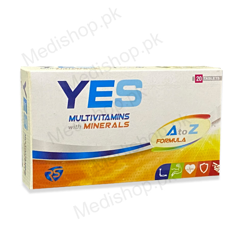     YES Multivitamins with minerals A to Z Formula viegenPharma