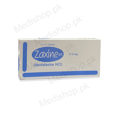 Zaxine XR 37.5mg tablets venlafaxine HCL A'raf pharma