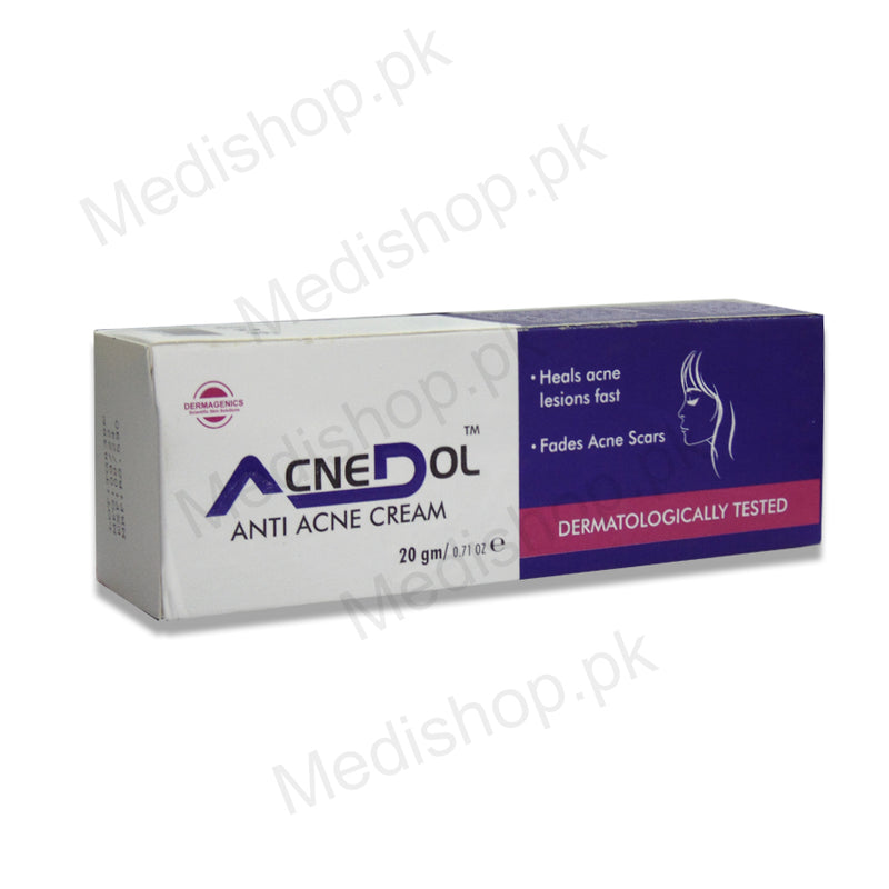     acnedol anti acne cream