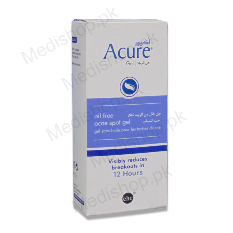 acure oil free acne spot gel essential health care