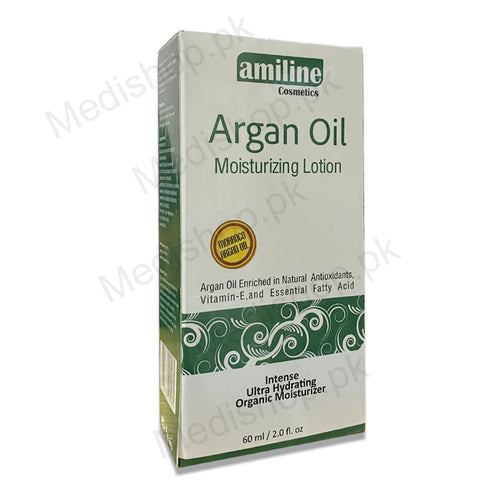  amiline argan oil moisturizing lotion csometics