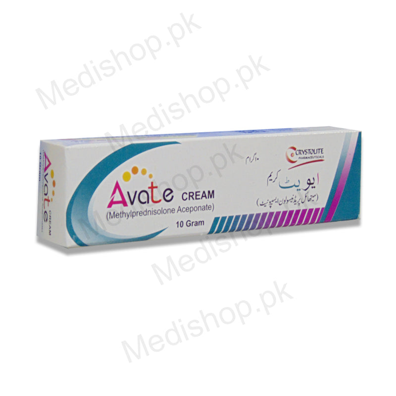     avate cream methylprednisolone aceponate crystolite pharma