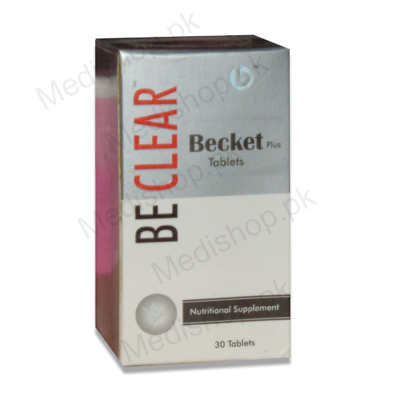    be clear becket plus tablet nutritional supplement