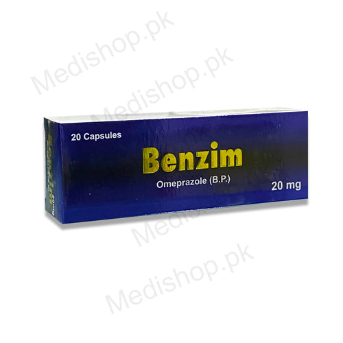     benzim 20mg capsule omeprazole wilshire lab