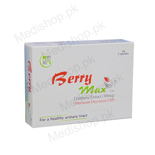 berry max cranberry extract tablets