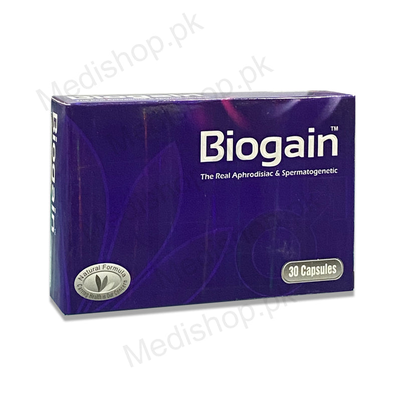     biogain capsules men sexual wellness