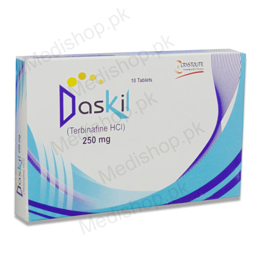 daskil 250mg tablets terbinafine crystolite pharma