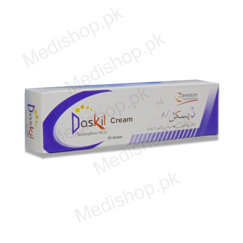    daskil cream terbinafine crystolite pharma